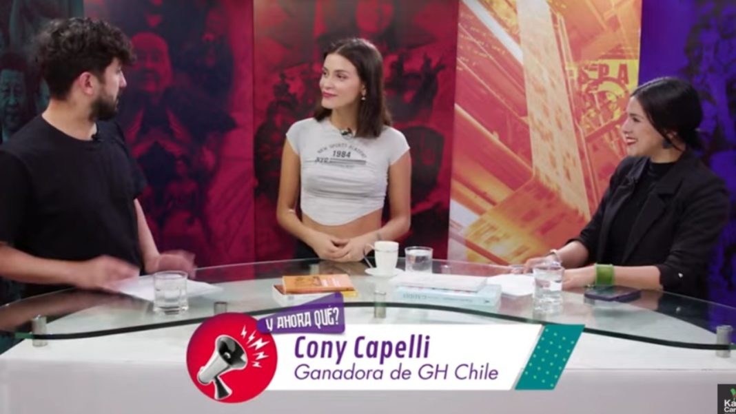 Cony Capelli revela su amor incondicional por Gabriel Boric