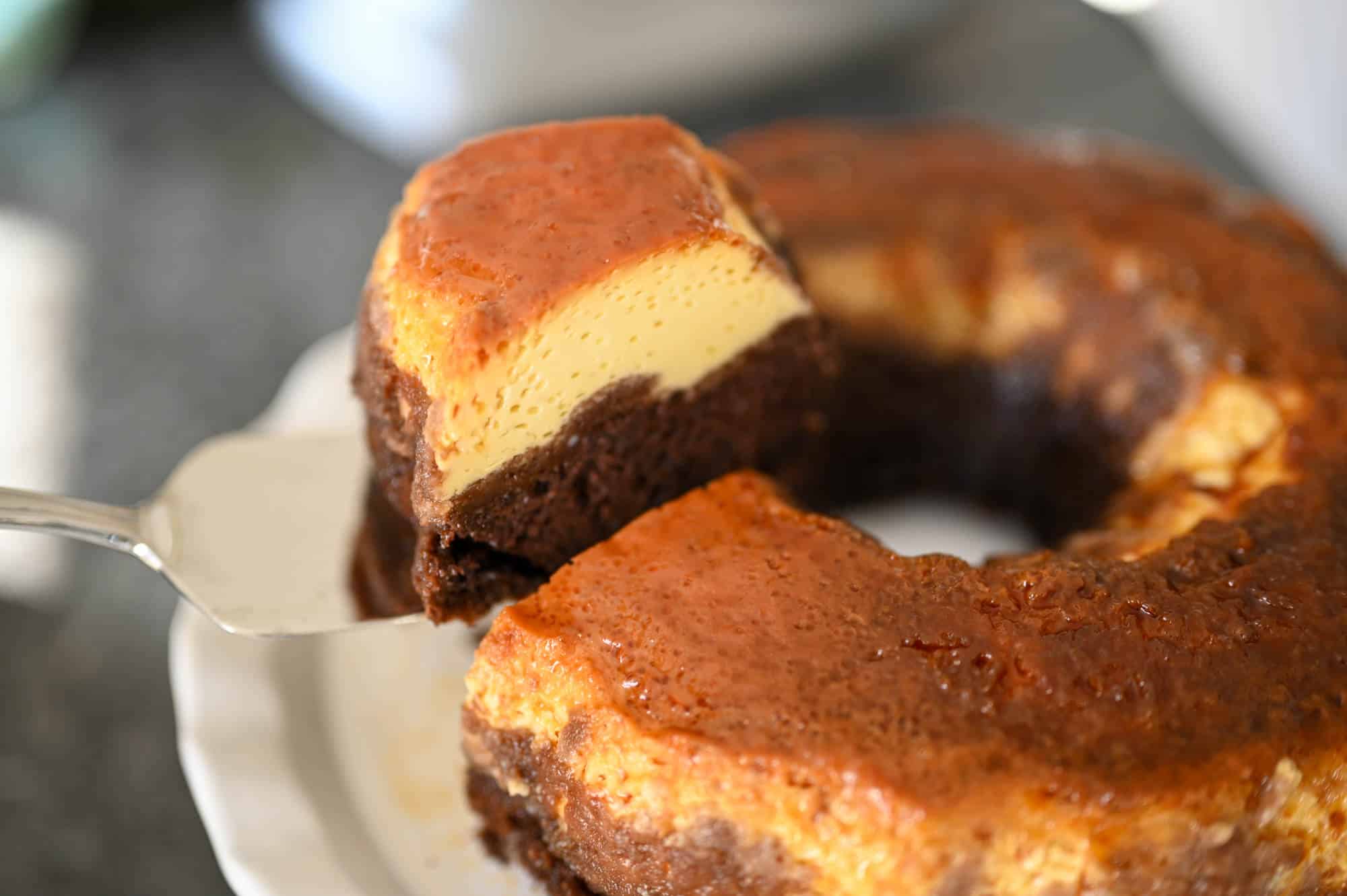 Chocoflan (Pastel Imposible)