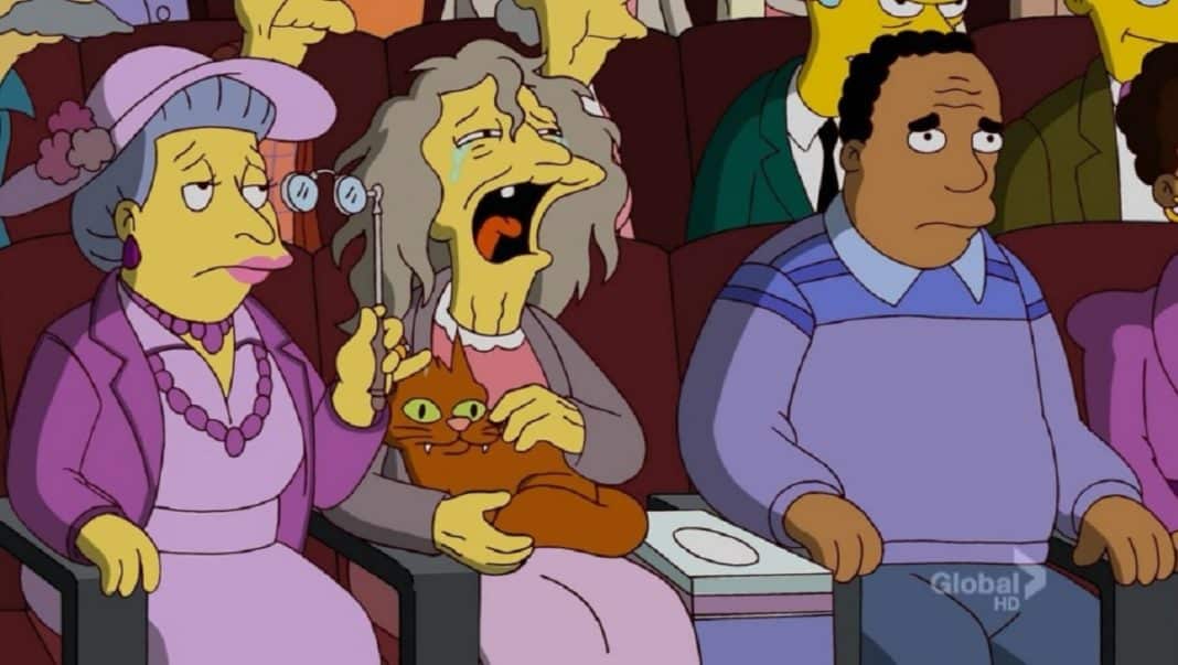 La tétrica trama detrás de 'La Loca de los Gatos' en Los Simpson