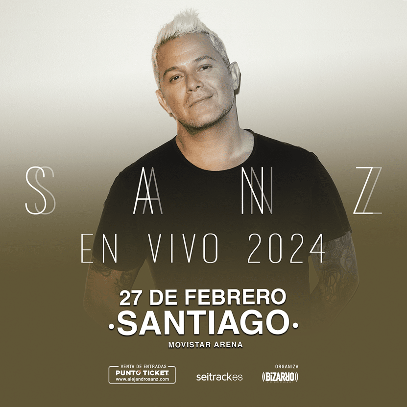 ¡Alejandro Sanz regresa a Santiago en 2024!