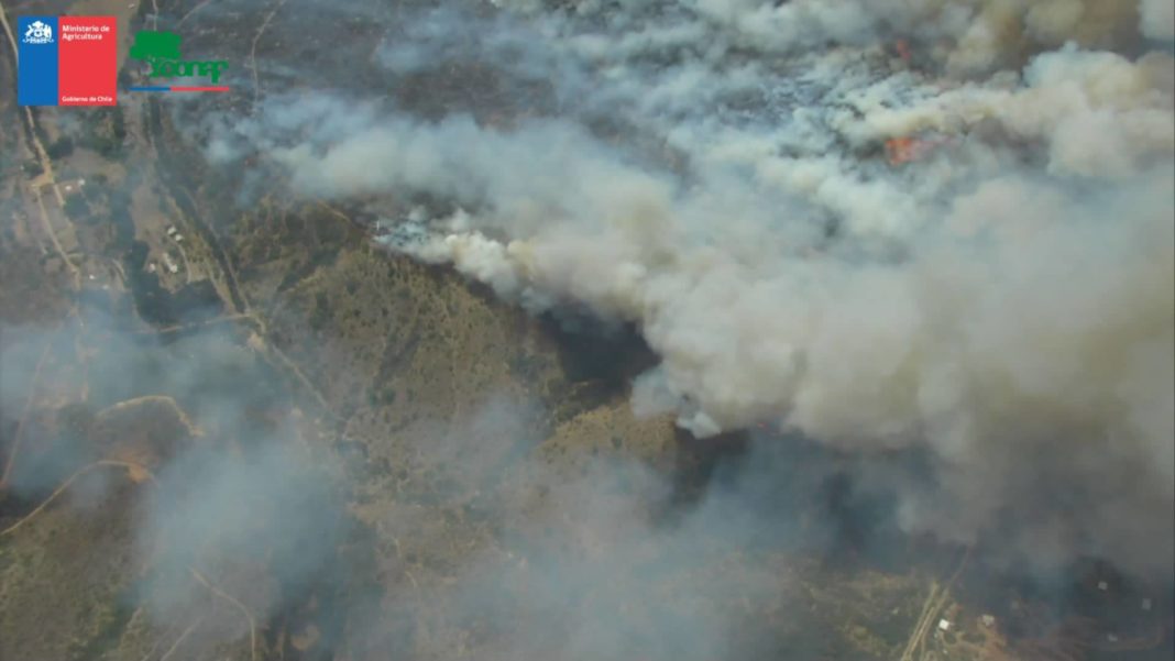 ¡Alerta roja! Nuevos incendios forestales amenazan la zona central