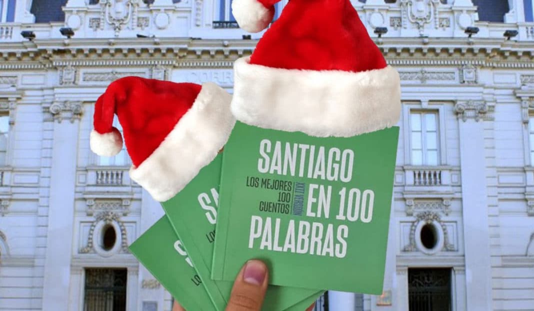 ¡Apadrina a niñas y niños en Navidad y llévate un libro de Santiago en 100 Palabras!