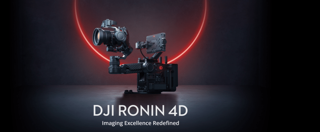 ¡Descubre la nueva cámara cinematográfica DJI Ronin 4D-8K con estabilización de 4 ejes y grabación en 8K!