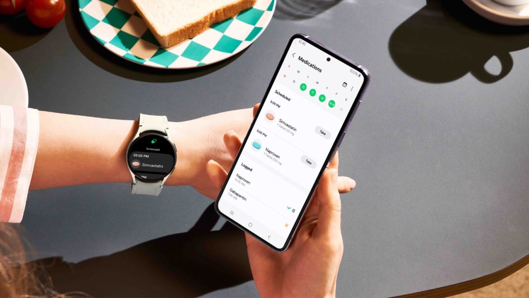 ¡No olvides tomar tus medicamentos! Samsung Health se actualiza para ayudarte