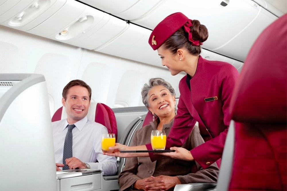 ¡Oportunidad única! Qatar Airways busca tripulantes de cabina en Chile