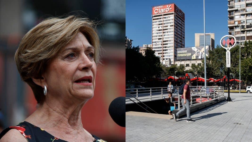 Evelyn Matthei y la polémica placa en la estación Baquedano: ¿un intento de borrar la memoria popular?