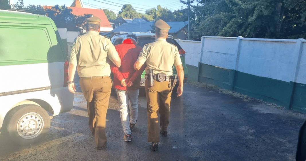 Increíble captura: Reo fugado de cárcel de Victoria es detenido en Angol