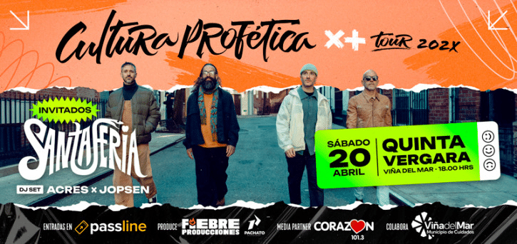 ¡Cultura Profética regresa a la Quinta Vergara con un show imperdible!