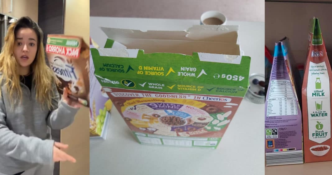 ¡Descubre el increíble truco viral para cerrar las cajas de cereal!