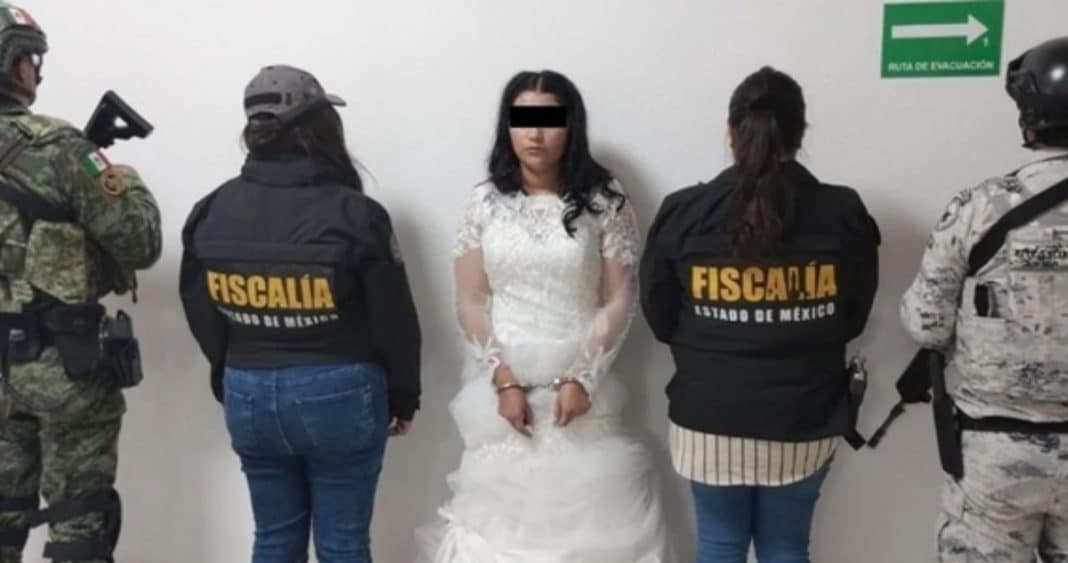 ¡Detenida en el altar! Novia de un asesino de cartel mexicano es arrestada antes de su boda