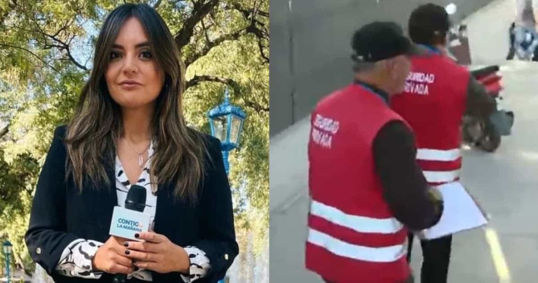 ¡Escándalo en el Centro de Justicia! Periodista denuncia agresión en caótico arribo de Cathy Barriga