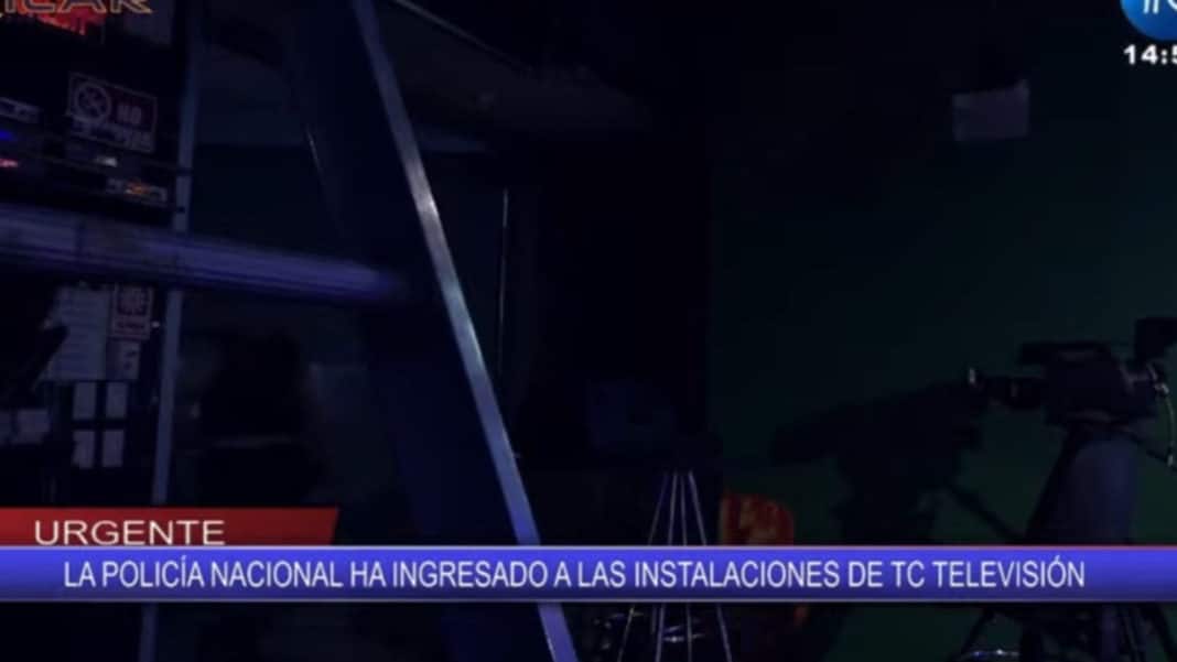 ¡Impactante! Delincuentes toman al aire canal de TV en Guayaquil