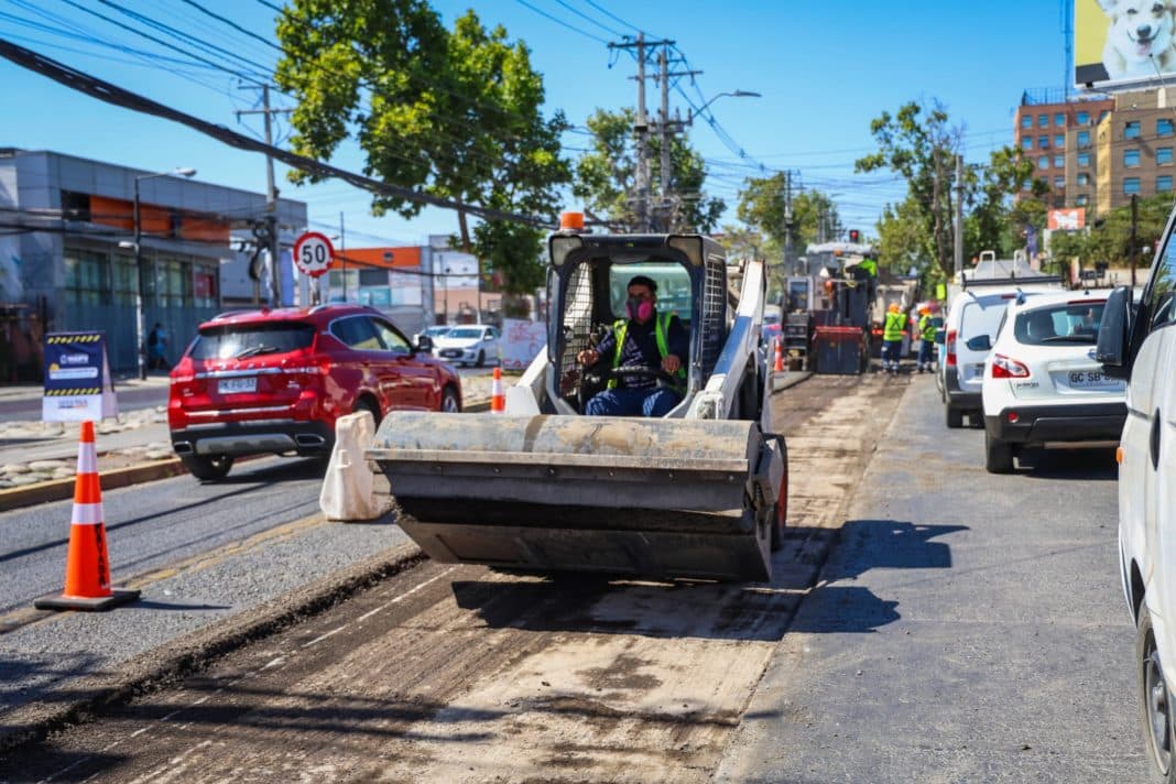 ¡Increíble! Maipú da inicio a trabajos de repavimentación en Avenida Pajaritos