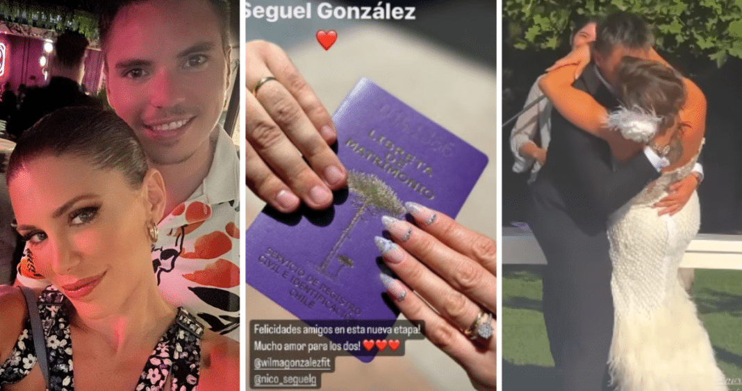 ¡Increíble! Wilma González y Nicolás Seguel se casan después de 5 años de noviazgo