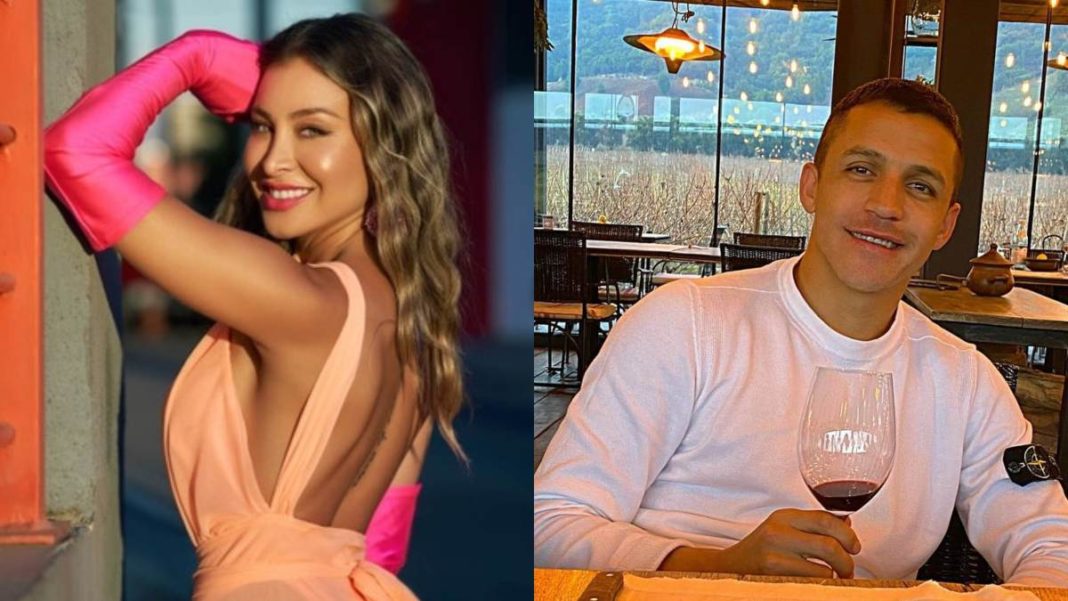 ¡Increíble coincidencia! Sabrina Sosa y Alexis Sánchez se encuentran en Italia