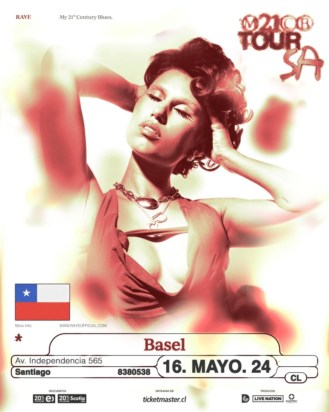 ¡No te pierdas el esperado debut de RAYE en Chile!