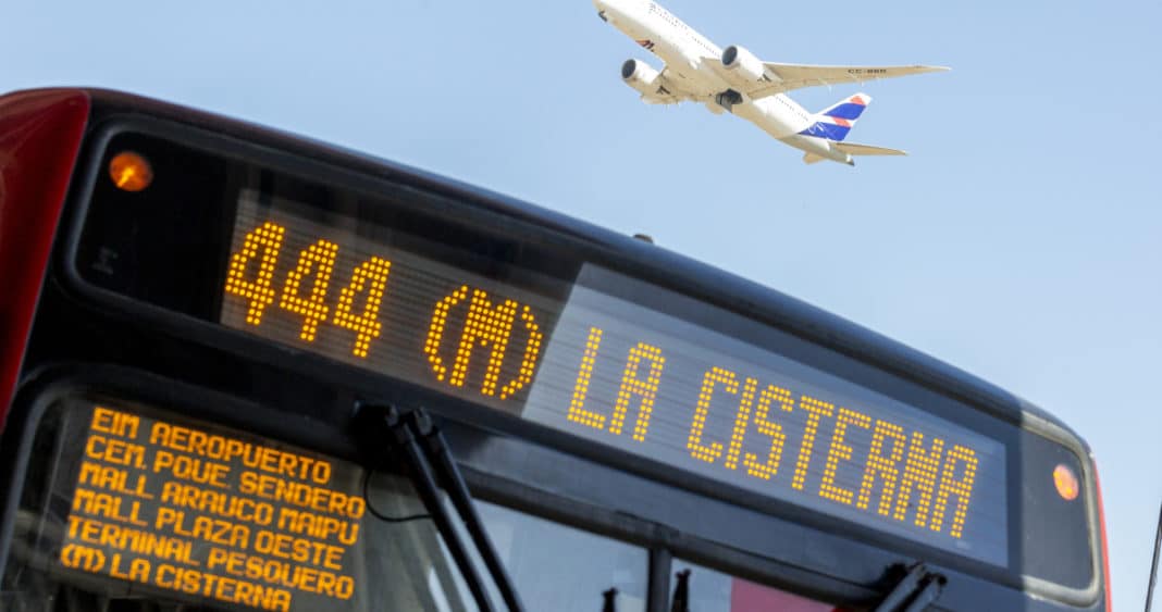 ¡Nuevo bus que conectará La Cisterna con el Aeropuerto de Santiago!
