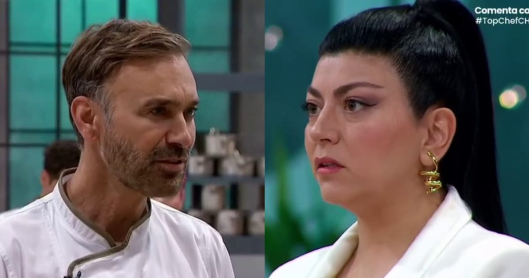 ¡Tenso enfrentamiento en Top Chef Vip! Jordi Castell y Fernanda Fuentes chocan por un huevo frito