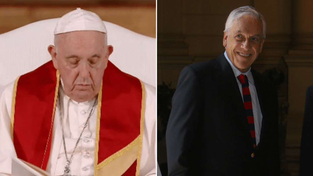 El Papa Francisco elogia a Sebastián Piñera por su intelecto y pasión política