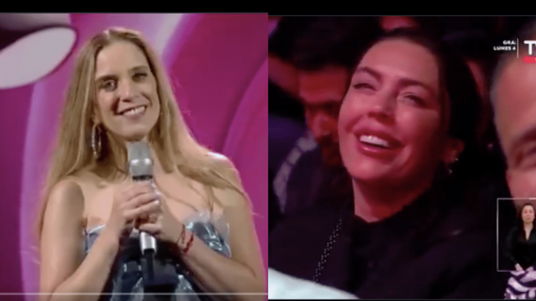 El inesperado cameo de Daniela Aránguiz que se robó todas las miradas en el Festival de Viña