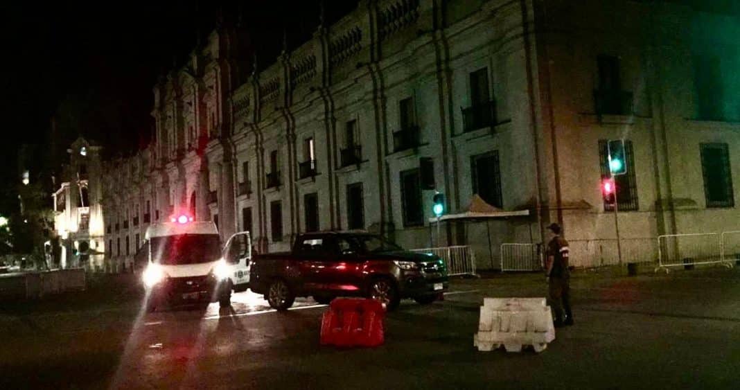 Impactante persecución termina en disparos frente a La Moneda