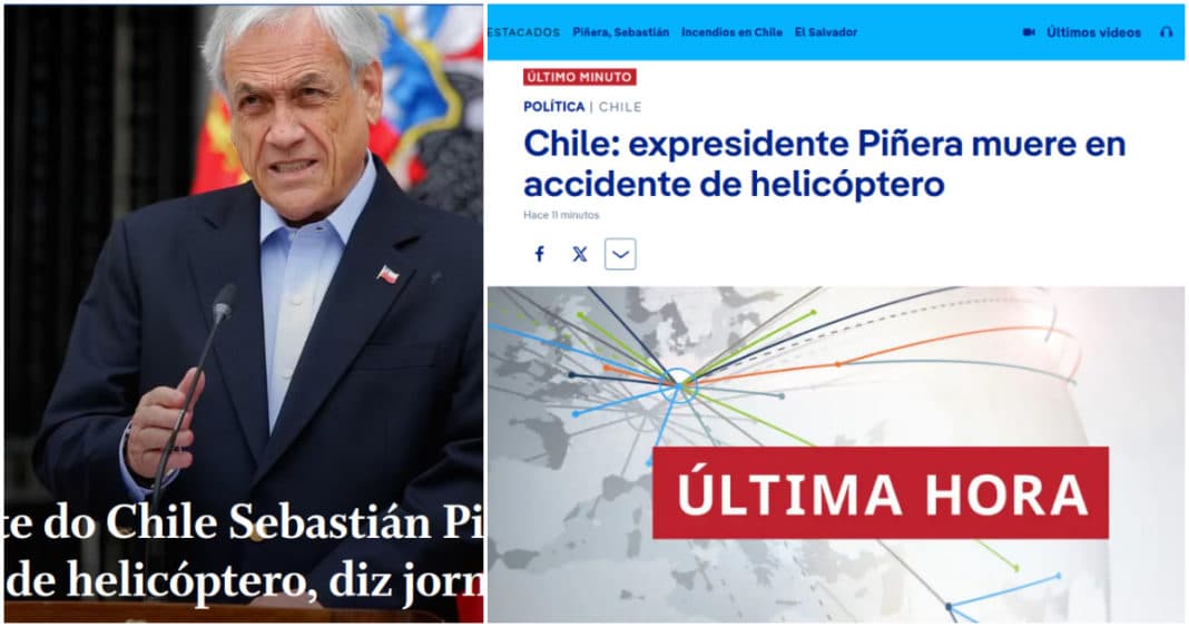 Impacto mundial: La trágica muerte de Sebastián Piñera conmociona a los medios internacionales