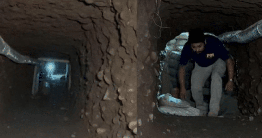 Increíble descubrimiento: Túnel de 15 metros hacia la bóveda de Prosegur en Rancagua