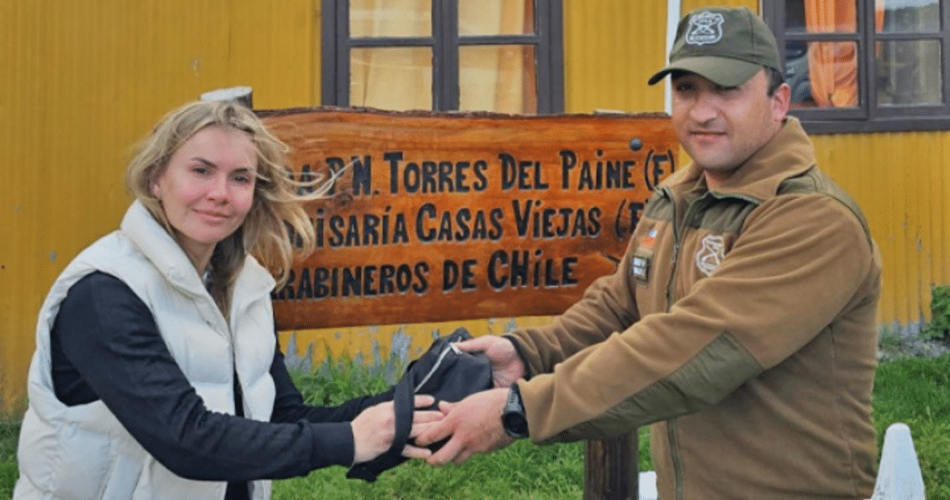 Increíble historia: Turista rusa recupera bolso perdido en Torres del Paine con todos sus documentos y dinero