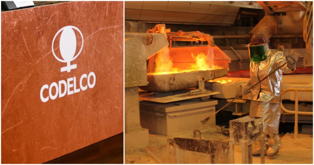 La producción de cobre alcanza su nivel más bajo en 20 años debido al bajo desempeño de Codelco