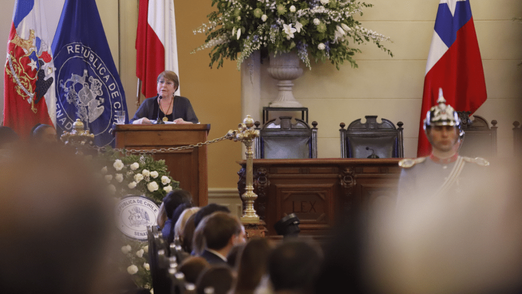 Michelle Bachelet en el adiós al expresidente Piñera: 'El Estado despide a uno de sus más destacados protagonistas'