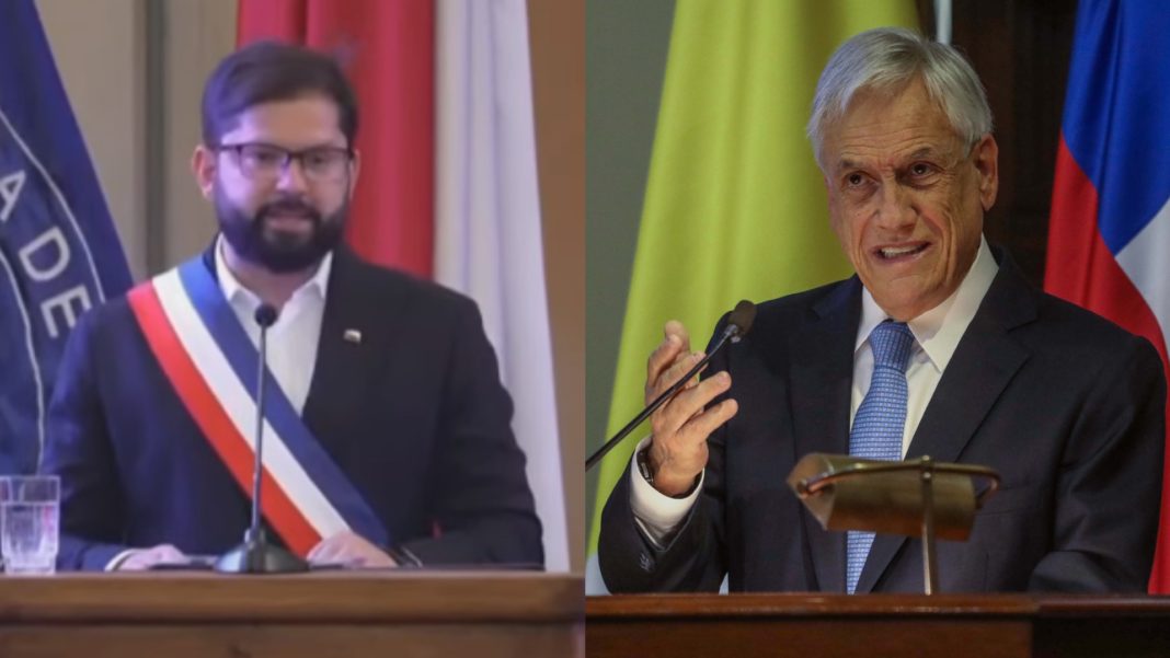 Presidente Boric en funeral de Sebastián Piñera: 'Durante su Gobierno, las querellas y recriminaciones fueron más allá de lo justo'