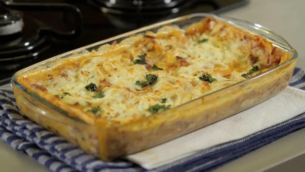 ¡Descubre la deliciosa y nutritiva lasagna de papa para 4 personas!