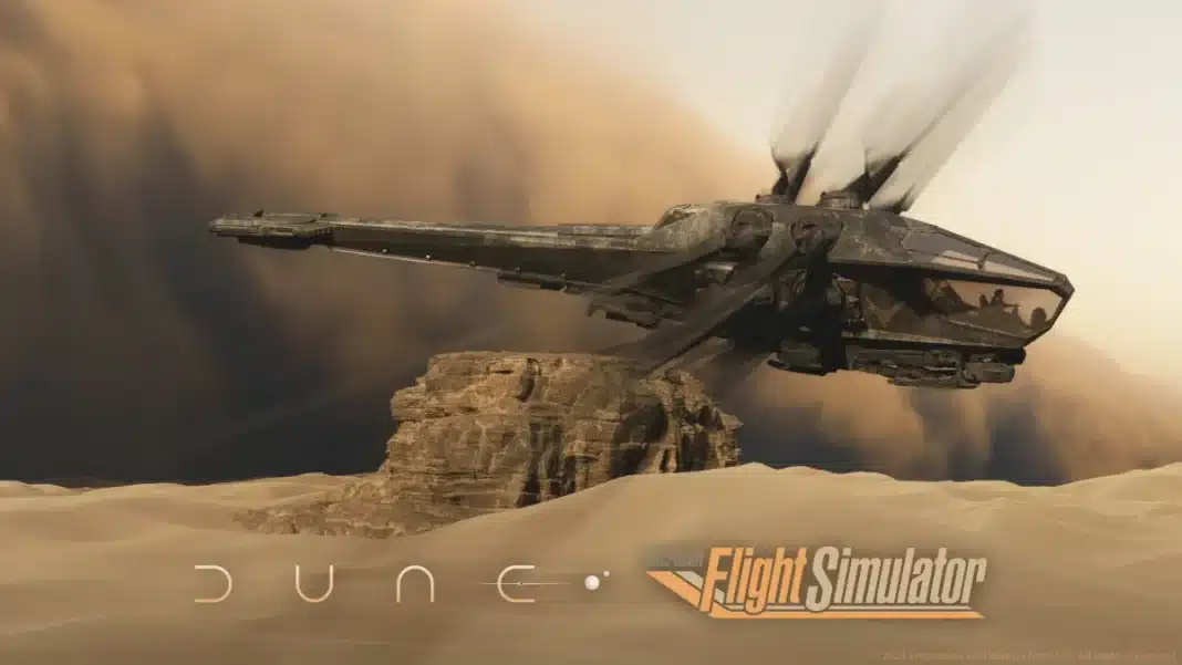 ¡Descubre la emocionante expansión de Dune en Microsoft Flight Simulator!