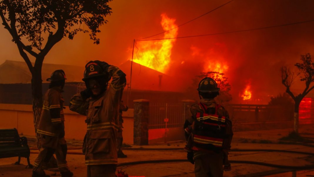 ¡Devastación total! Incendios arrasan con miles de hectáreas y viviendas en Viña del Mar, Quilpué y Villa Alemana