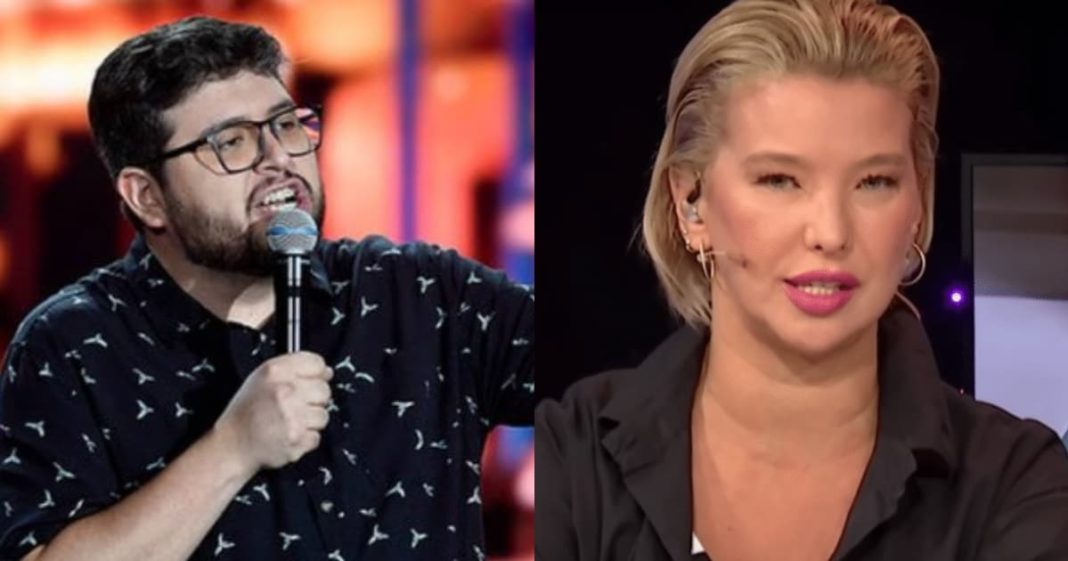 ¡El polémico cruce entre Luis Slimming y Claudia Schmidt en el Festival de Viña!