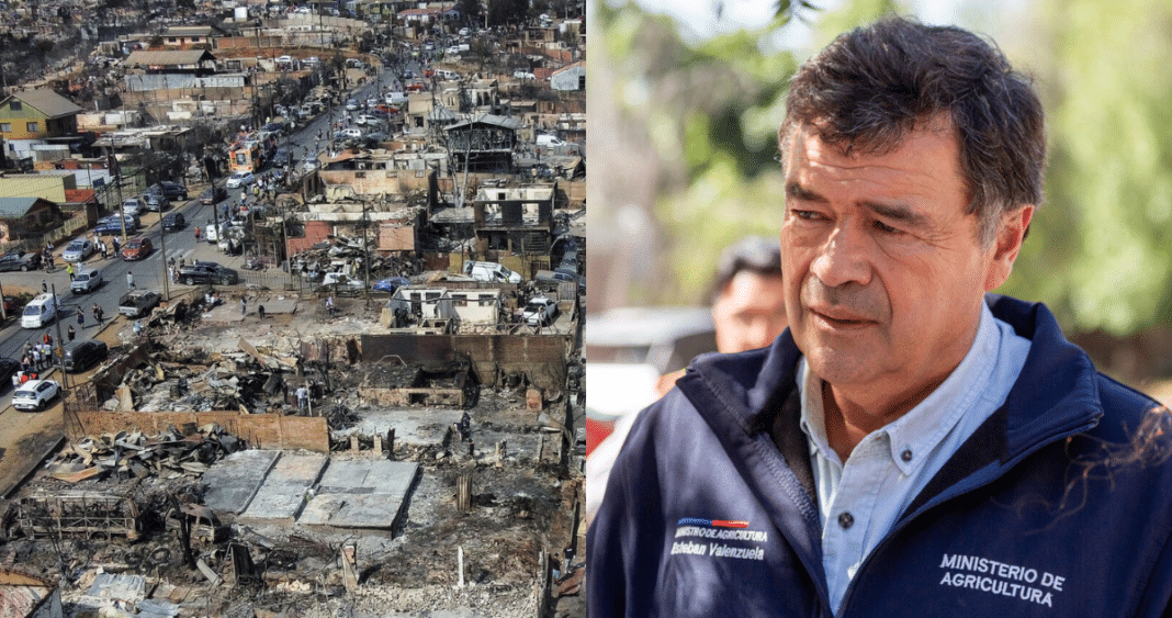 ¡Escalofriante revelación! Ministro Valenzuela asegura que incendios en Valparaíso fueron causados por una organización criminal