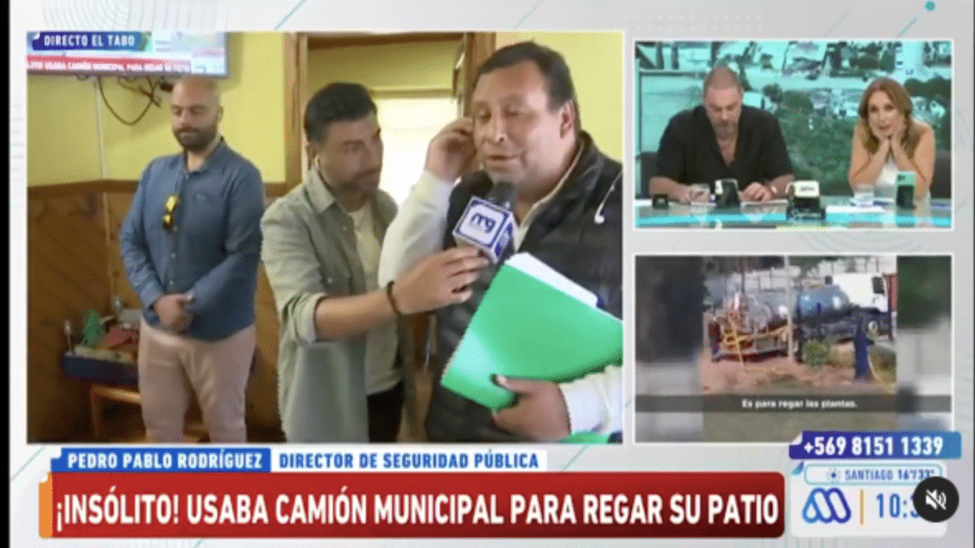 ¡Escándalo en vivo! Periodista Caniulef a punto de llegar a los golpes con alcalde y concejal en Mucho Gusto