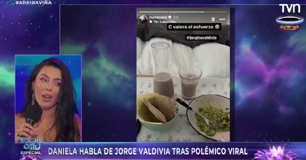 ¡Escandaloso! Daniela Aránguiz revela detalles íntimos del desayuno de Jorge Valdivia a Maite Orsini