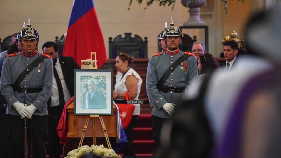 ¡Impactante! Así fue el emotivo funeral de Estado de Sebastián Piñera