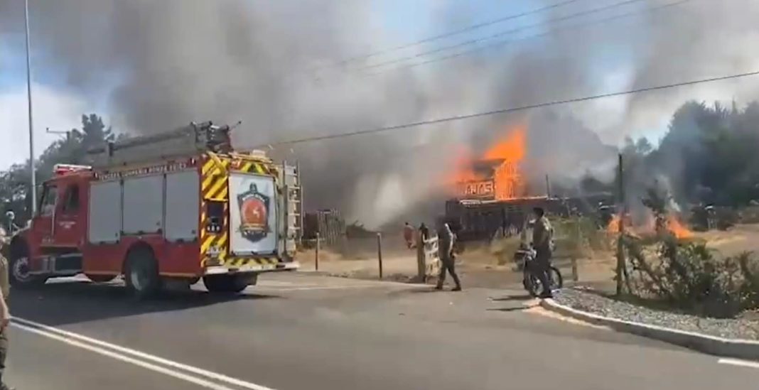 ¡Impactante! Hombre detenido por incendio negligente en la Araucanía