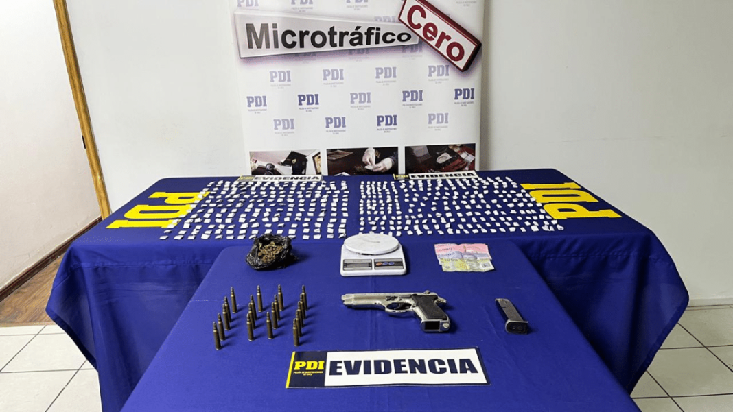 ¡Impactante detención! Mujer arrestada por microtráfico y extorsión en Independencia y Recoleta