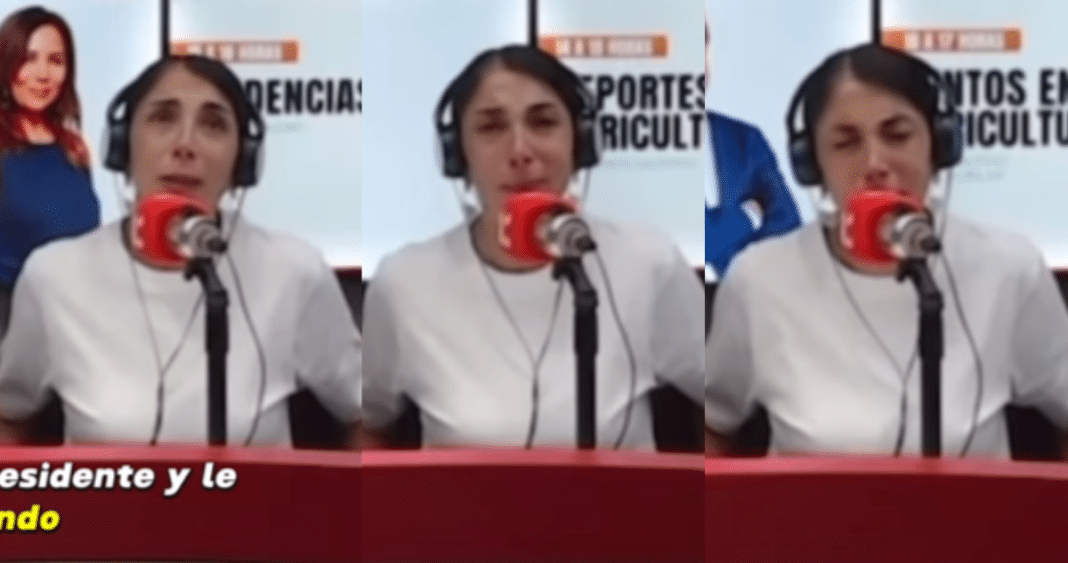 ¡Impactante noticia! Karla Rubilar se entera en vivo de la muerte de Sebastián Piñera y rompe en llanto