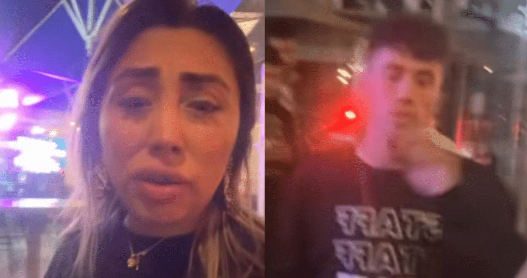 ¡Impactante video! Influencer Naya Fácil protagoniza violenta pelea en un local nocturno