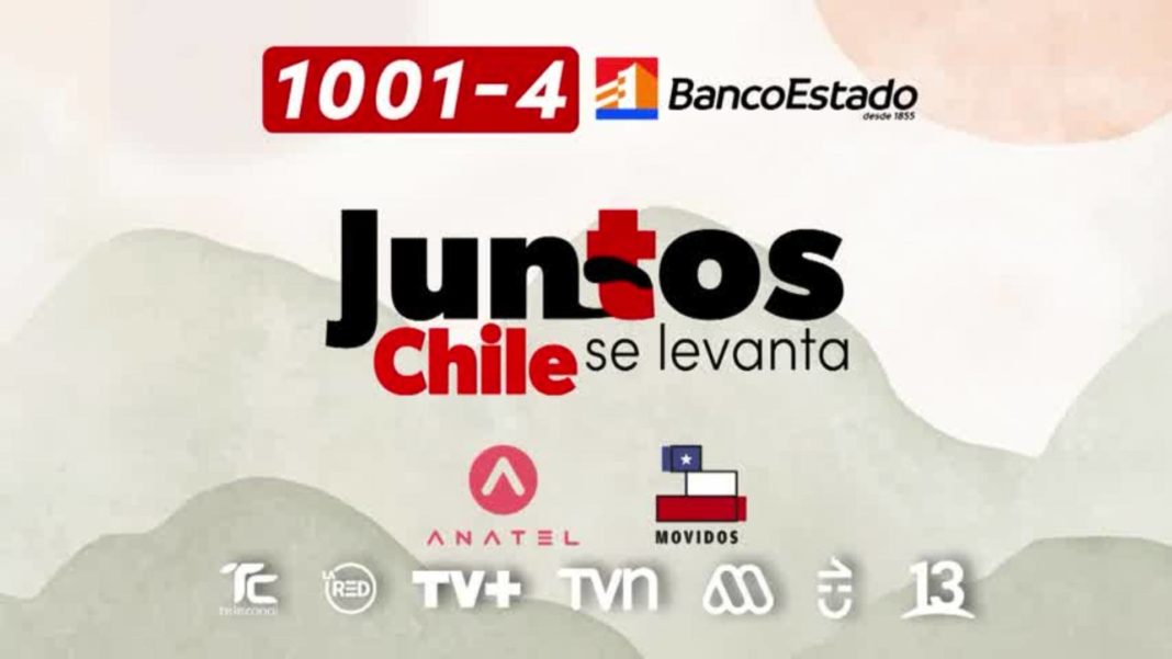 ¡Increíble! Conoce la lista completa de artistas que estarán en Juntos Chile se Levanta