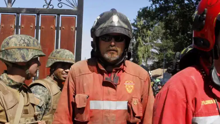 ¡Increíble! Paul Vásquez presenta a su hijo en medio de los incendios forestales