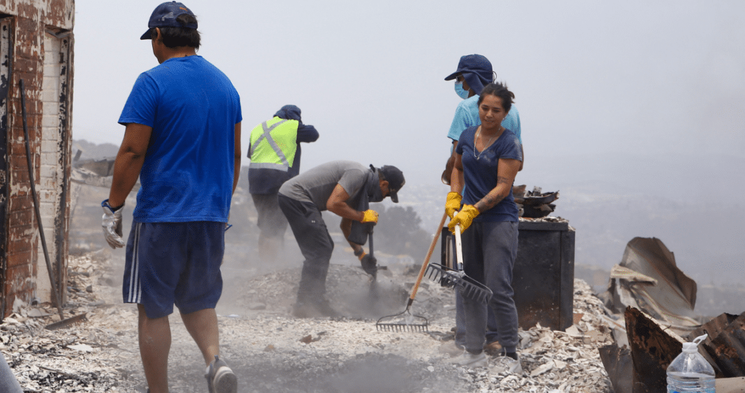 ¡Increíble! Se removerán toneladas de escombros tras devastadores incendios en Valparaíso