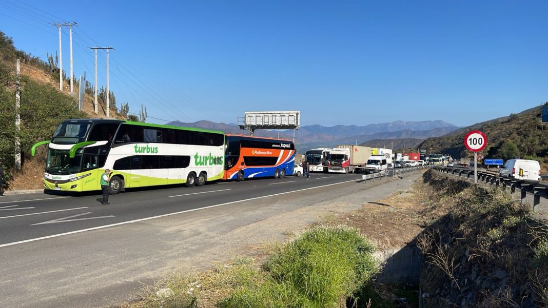 ¡Increíble! Tránsito en la Ruta 68 se restablece tras un incidente en el Túnel Lo Prado