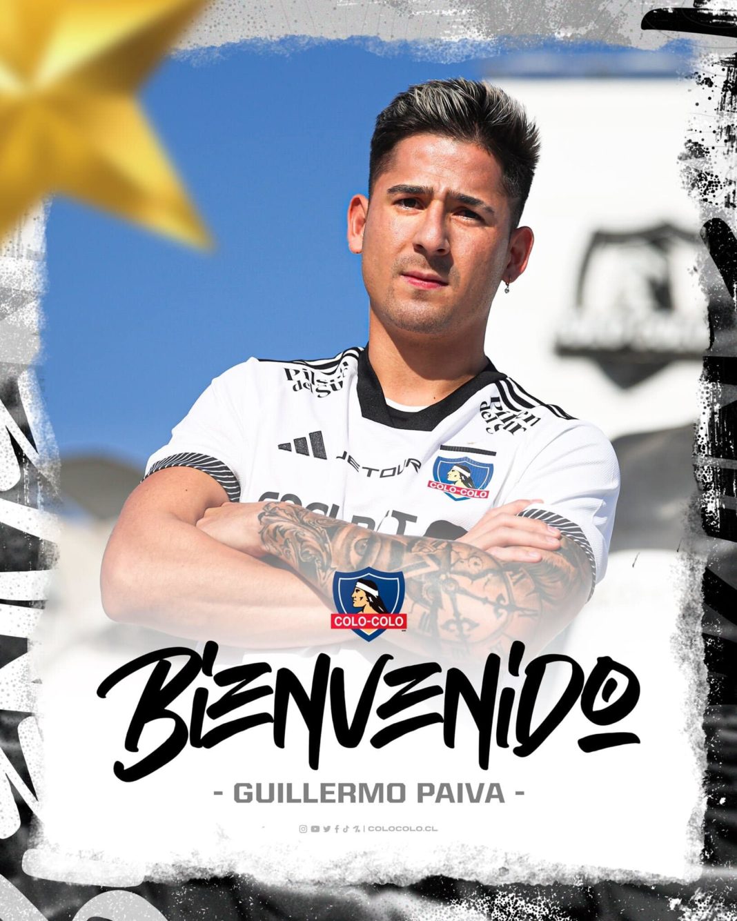 ¡Increíble fichaje! Colo-Colo presenta a Guillermo Paiva como su nuevo delantero