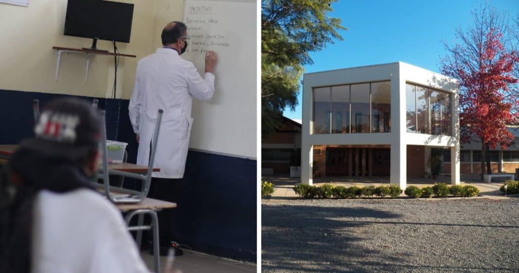 Estudiantes de Talca sorprenden a profesor tras incendio de su casa