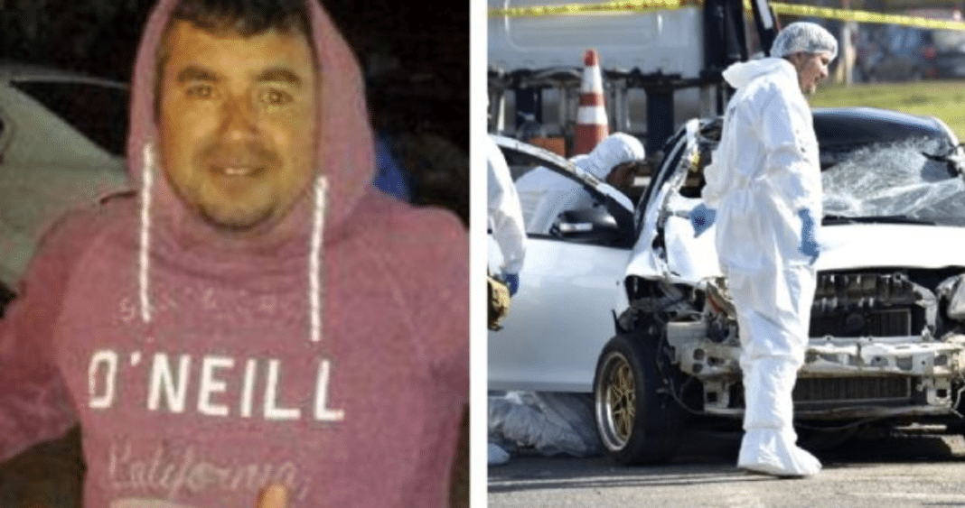 Impactante: Hombre baleado mientras conducía muere tras chocar contra camión en La Serena